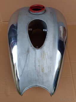 Jawa 500 OHC nádrž nachromovaná drobné nd motoru - 20