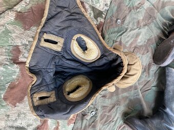Německá helma,ww2,batoh,celta,maska,brýle,opasek - 20