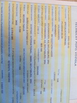 Volkswagen Transporter 2.5 TDI 4x4 ČR 1.maj - 20