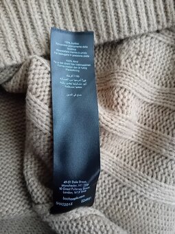 Dorothy Perkins dámské úpletové midi šaty vel. M nové - 20