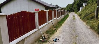 Dřevo- Plotová modřínová prkna plotovka plaňky na plot - 20