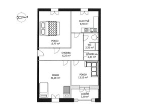 Prodej bytu 3+1+L, 68 m², ul. Liberecká, Teplice - 20