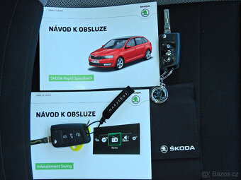 Š.Rapid Space 1.4 TDI 66 kW, Infotainm.,ČR,S.kn.,2017,garáž. - 20