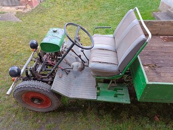 traktor traktůrek malotraktor korba předválečný Opel - 20