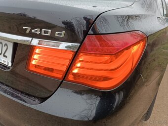 BMW 740xd 225kW 2011 najeto 200tkm ACC,komforní sedačky,N.V. - 20