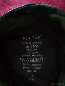 Oblečení, věci, AČR, armádní, vojenské. - 20