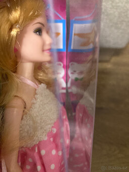 těhotná panenka barbie +ken+výbava - 20