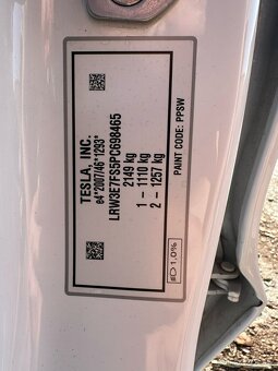 TESLA MDDEL 3 STANDARD RANGE+ - 5/23, DPH, ZÁRUKA, 38000KM - 20