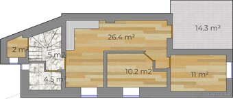 Majitel nabízí k dlouhodobému pronájmu dva nové byty 3+kk v - 20