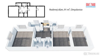 Prodej rodinného domu, 91 m², Úmyslovice - 20