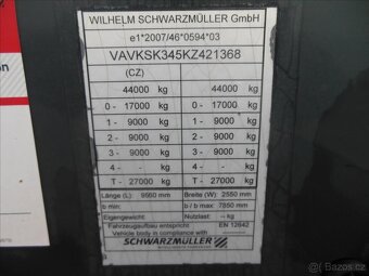 Schwarzmüller KIS 3/E, 29m3, SAF, Celková 44 - 20