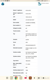 Fiat Doblo 1.6 D multijet 77 kw - 20