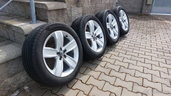 Alu kola 5x112 r17 Istanbul originál vw Passat b8 letní pneu - 20