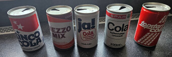 Staré plechovky od PIV, COLA,PEPSI - 20