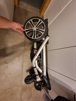 SLEVA-Kočárek Gesslein F6 Air+ ,kožené madlo, C1-Lift taška - 20