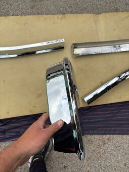 Škoda 100 110 narazniky novy chrom bez vyrezu - 20