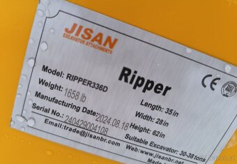 Rozrývák pro bagry 20-36t - 20