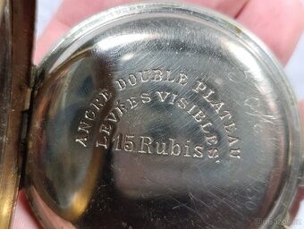 Obrovské 67mm kapesní hodinky Régulatéur, 192g - 20