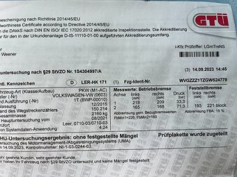 VW Touran 1.6 TDi Navigace, P+Z Senzory - 20
