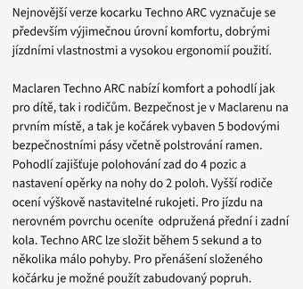 Golfový kočárek Maclaren - 20