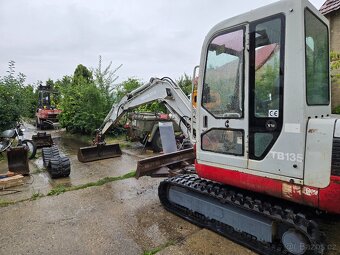 Minibagr Takeuchi Tb135 3.5 Nový komplet podvozek 3x lžíce - 20