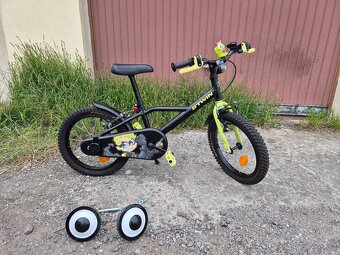 Dětské kolo BTWIN 16", 4- 6 let Dark Hero - 20