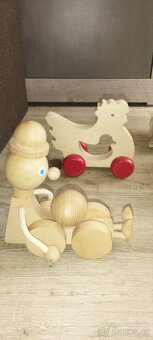 Tofa-staré dřevěné hračky-origo nepoužité - 20
