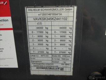 Schwarzmüller KIS 3/E, 29m3, SAF, Celková 441 - 20