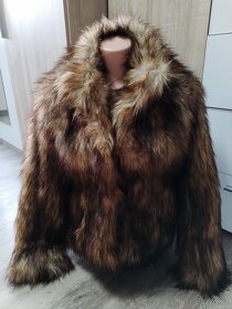 Chlupatá Kožíšková bunda H&M vel XS/S - 20