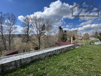 Zahrada s chatou, pergola s krbem, skleník a sklep (výstavba - 20