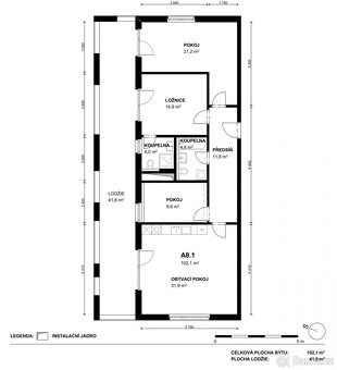 Prodej bytu 4+kk 143 m2 - 20