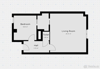 Pronájem bytu 2kk, Opletalova, Nové Město, 42 m2 - 20