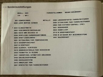 E46 320i 6 válec M packet I originál z výroby, xenon - 20