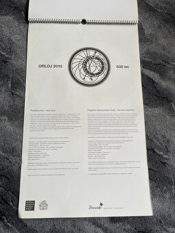 Kalendář 600 let - PRAŽSKÝ ORLOJ z roku 2010 - 20