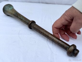 HMOŽDÍŘ BRONZ OBR UNIKÁT 13,6 kg těžký NÁDHERNÝ A JEDINEČNÝ - 20