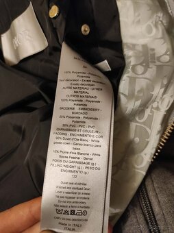 Dior bunda - Sea Green Oblique Puffer Jacket - 20