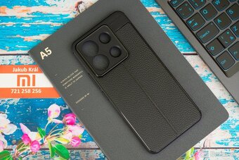 Silikonové pouzdro s koženkovým vzorem Xiaomi / Redmi / Poco - 20