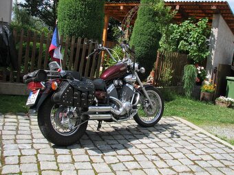 Yamaha Virago Nové Nerezové Laděné Výfuky Thundering Eagle - 20