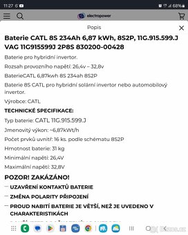 Baterie Škoda Enyaq,VW, Audi, typ 311G.915.599, r.v.09 /24 - 20