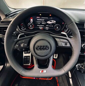 Krásny AUDI MULTIFUNKCNY VOLANT ZKOSENY RS PADLAMI - 20