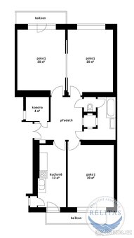 Pronájem nezařízeného bytu 3+1/2xB 98 m², metro =A= Dejvická - 20