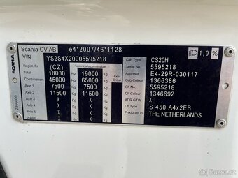Scania S450 LOW DECK AUTOMAT RETARDER EURO VI - 20
