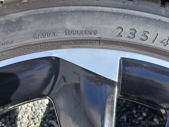 Pěkná orig alu kola Supernova,  Š Superb Dunlop 235/40/19 - 20