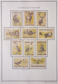 Album zápalkových nálepek 1945 - 1958 č.2 - 20