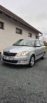 Škoda Fabia II Facelift combi1.2 TSI, stříbrná metalíza - 20