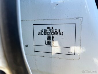 Dacia Lodgy, po velkém servise, 7 míst, tažné, odpočet DPH - 20