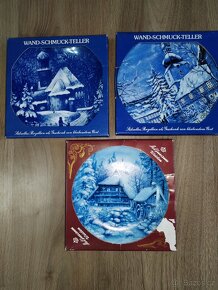 Porcelánové dekorativní talíře ZIMA - 20