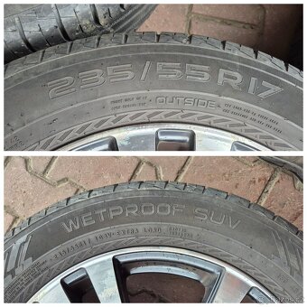 Alu kola RSW 5x112 7,5x17 ET35 235/55r17 letní Nokian - 20