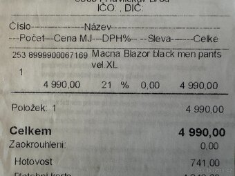 Kalhoty + bunda na moto Macna Tazar a Blazor černé - 20