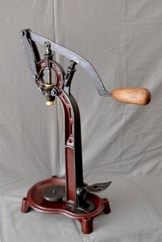 Velmi stará francouzska špuntovačka láhví, 70cm - 20